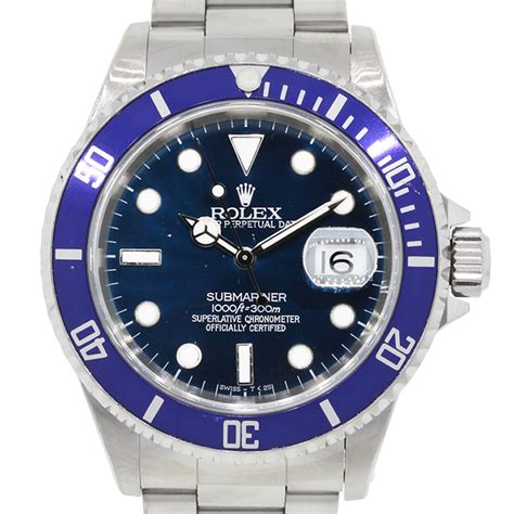 rolex submariner blue stainless|rolex submariner blue dial bezel.